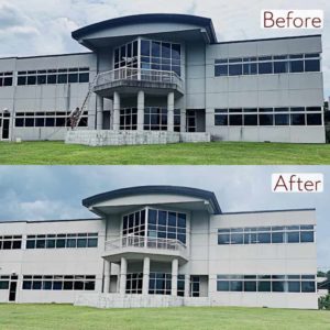 Pure Power Technologies Corporate Building Low Presure Cleaning 5