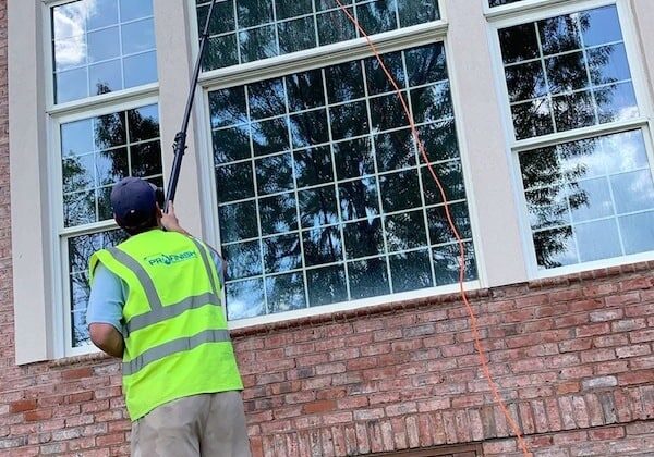 Waterfed Pole Window Cleaning
